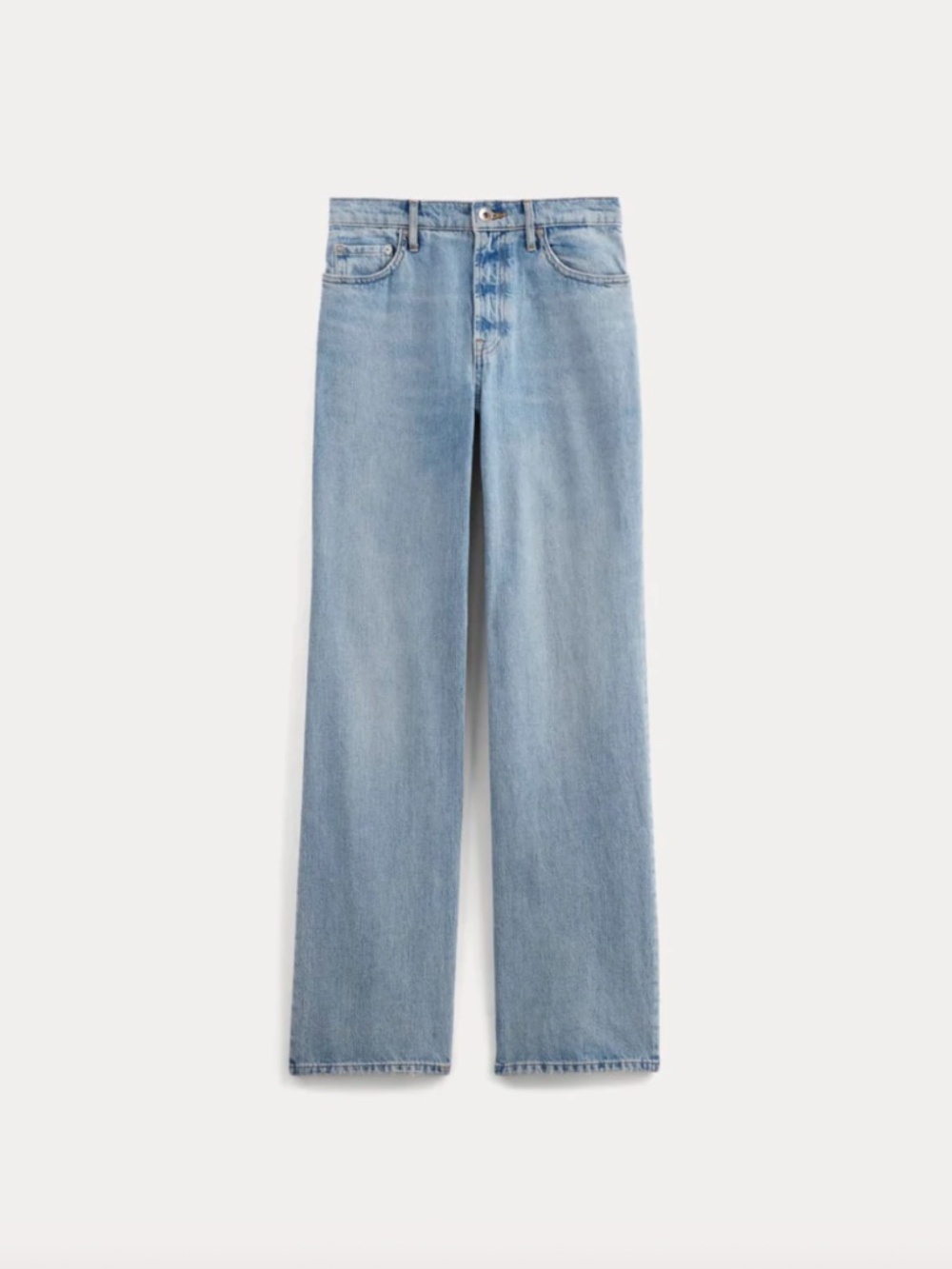 Everlane The '90s Forever Jean Light Indigo Size 30 Regular Light Wash Loose Fit